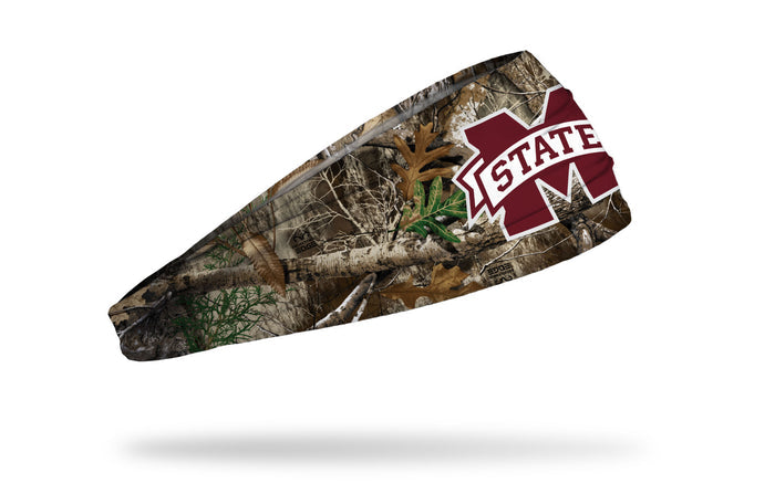 Mississippi State University: Logo Realtree Edge Big Bang Lite Headband - View 2