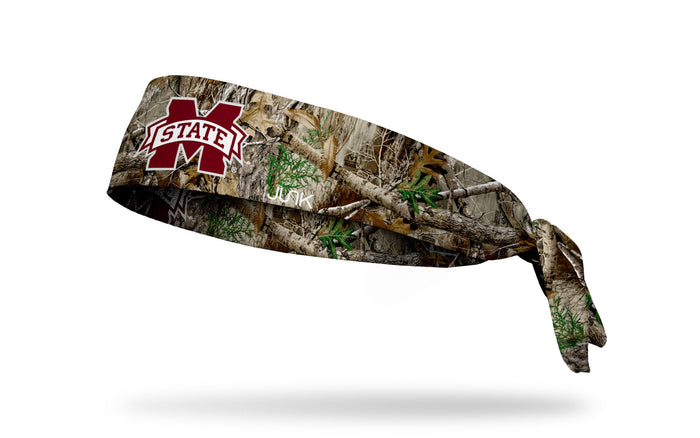 Mississippi State University: Logo Realtree Edge Flex Tie Headband - View 1