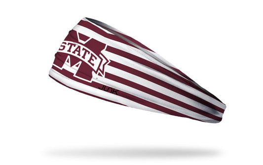 Mississippi State University: Stripes Big Bang Lite Headband - View 1
