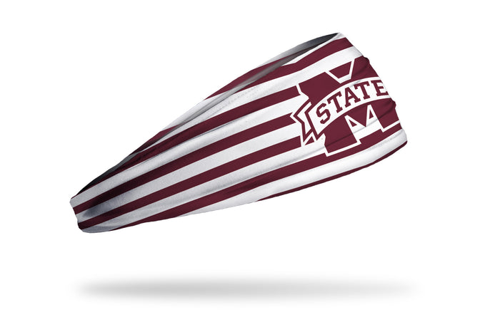 Mississippi State University: Stripes Big Bang Lite Headband - View 2