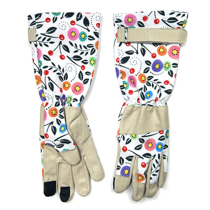 Modern Cherry Toss Gardening Gloves