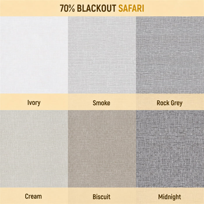 MOES Curtain Light Filtering Fabric Samples