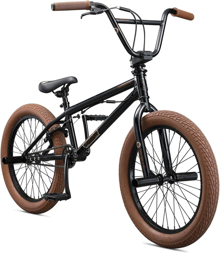 Mongoose Legion L20 Kids Freestyle BMX Bike Intermediate Rider 20inch Wheels Black