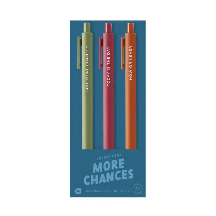 More Chances Jotter Set by Talking Out of Turn - Owl & Goose Gifts