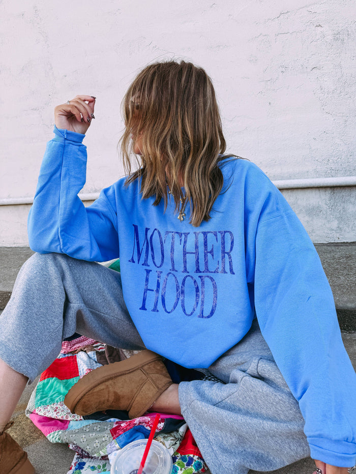 Motherhood sweatshirt - blue: XXXL
