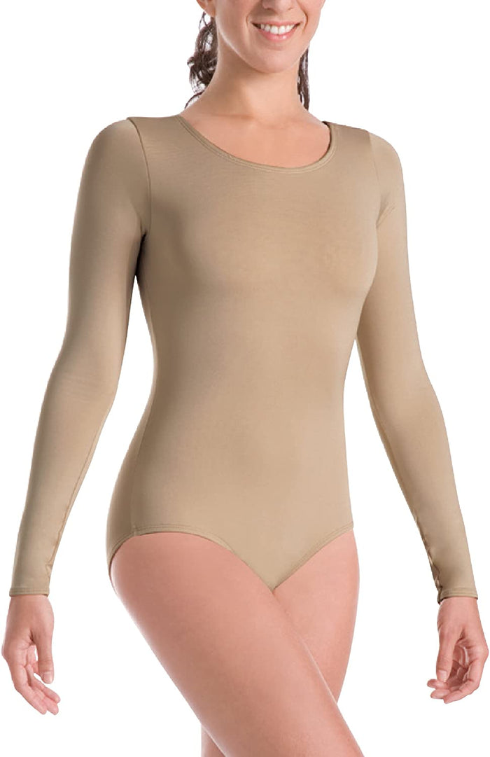MT0209XX Plus Long Sleeve MicroTech Leotard *