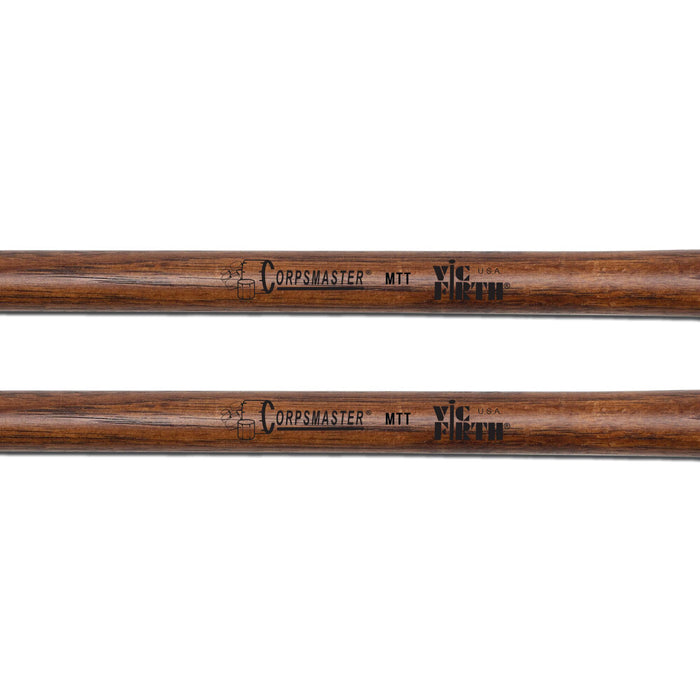 MTT - Corpsmaster Multi-Tenor - Extra Hard, Tapered Hickory Shaft Mallets