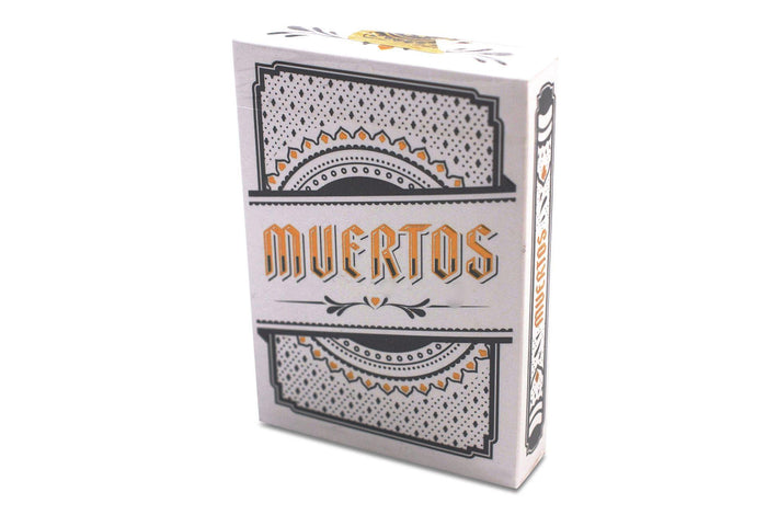 Muertos Mourning Gold Playing Cards* Playing Cards by Steve Minty