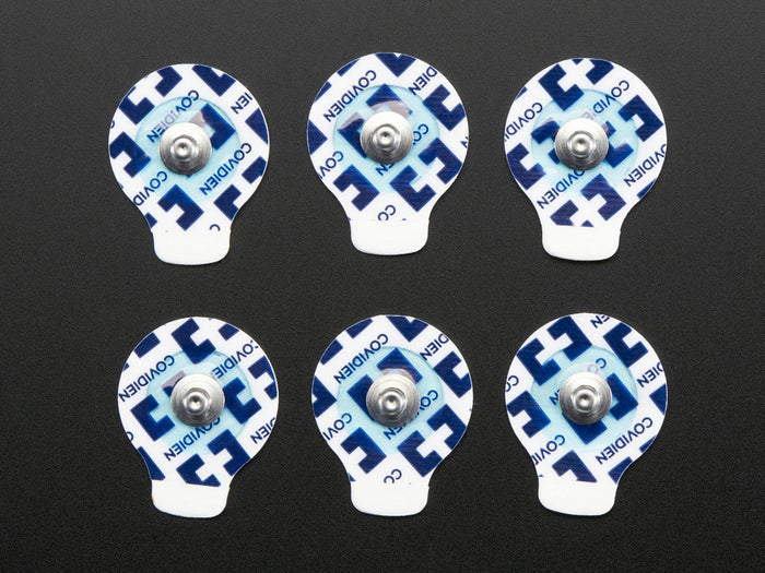 Muscle Sensor Surface EMG Electrodes - H124SG Covidien (Pack of 6) by Advancer Technologies - The Pi Hut