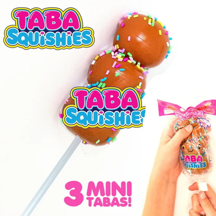 Mushmeez Sweet Friends Stacked TABA Squishies - Chocolate