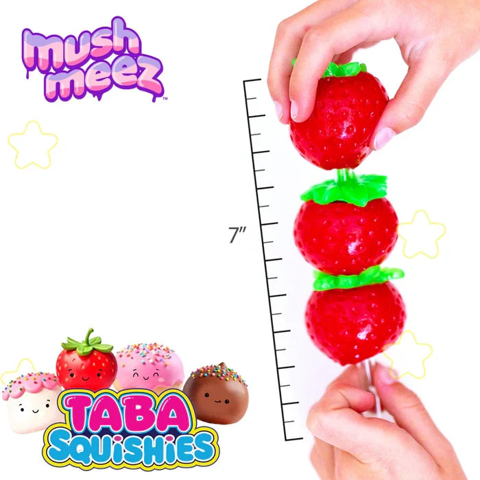 Mushmeez Sweet Friends Stacked TABA Squishies - Strawberry
