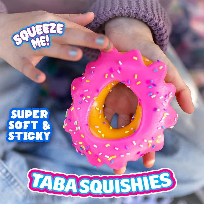 Mushmeez TABA Squishies 4.5 Inch Donut Squishy Sensory Toy