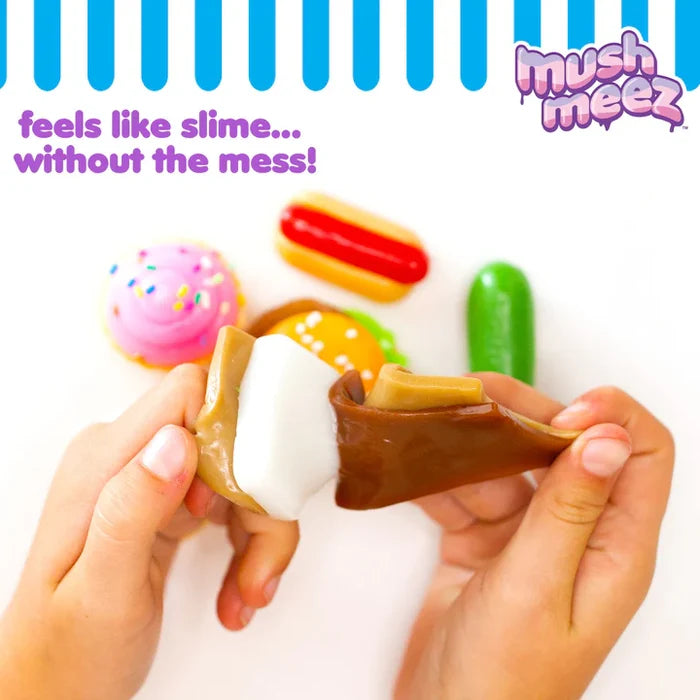 Mushmeez Yummy Minis 1.5 Inch Layered Taba Squishies - SWEET 3 Pack