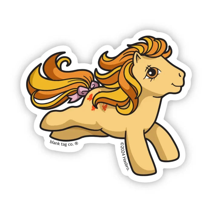 My Little Pony Butterscotch Vinyl Sticker by Blank Tag Sticker Co. - Owl & Goose Gifts