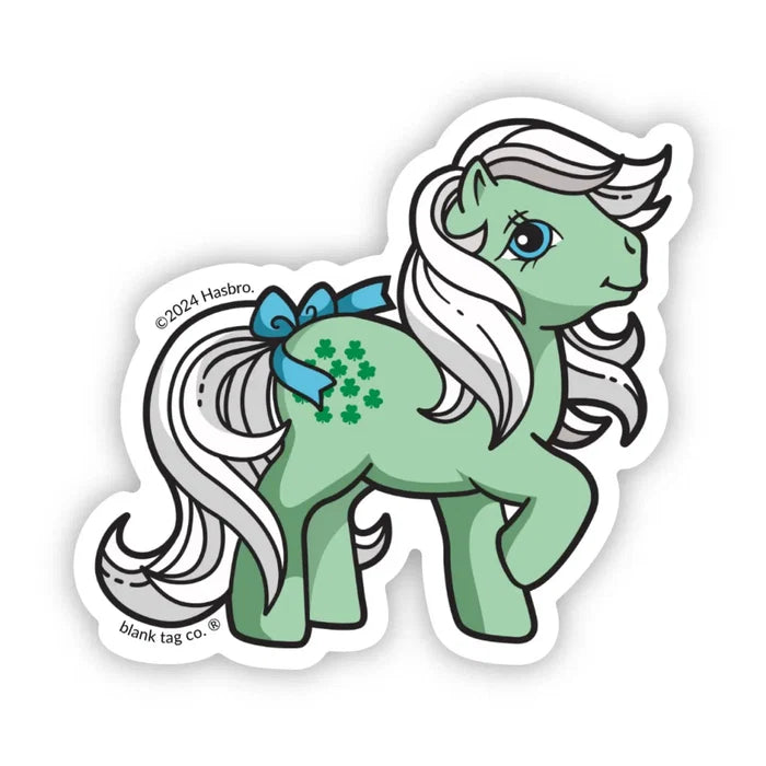 My Little Pony Minty Vinyl Sticker by Blank Tag Sticker Co. - Owl & Goose Gifts