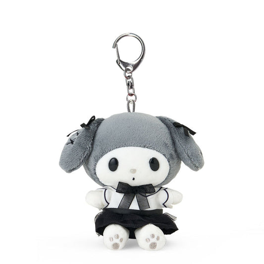 My Melody Plush Mascot Keychain (Silver Houndstooth Series) Accessory Japan Original