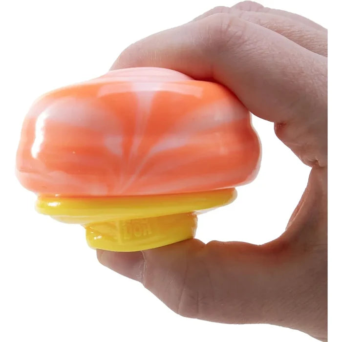 Nee Doh Nice Cream Cone 3.5 Inch Squish Ball Fidget Toy - Choose Your Color