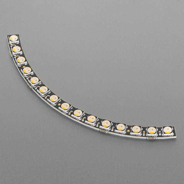 NeoPixel 1/4 60 Ring - 5050 RGBW LED w/ Integrated Drivers (Cool White - 6000K) by Adafruit - The Pi Hut