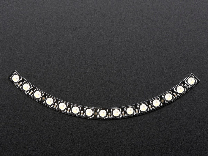 NeoPixel 1/4 60 Ring - 5050 RGBW LED w/ Integrated Drivers (Natural White - ~4500K) [Discontinued] by Adafruit - The Pi Hut