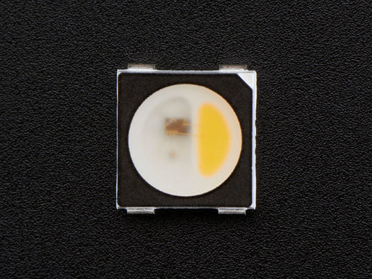 NeoPixel RGBW LEDs w/ Integrated Driver Chip - Warm White (~3000K - Black Casing - 10 Pack) [Discontinued] by Adafruit - The Pi Hut