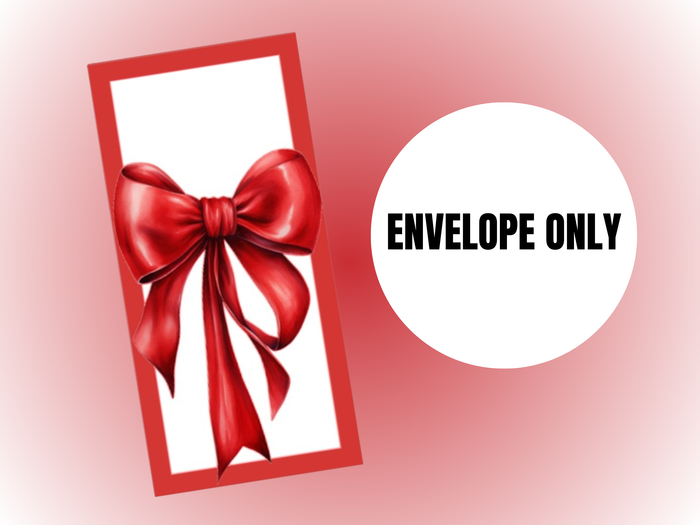New Year Red Bow | Cash Envelopes