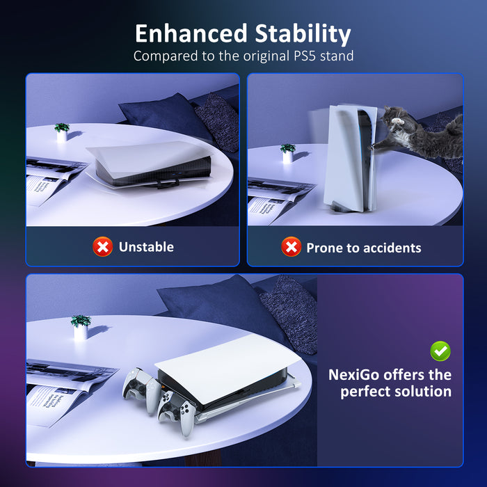 Demonstrating the stability of our Horizontal Stand