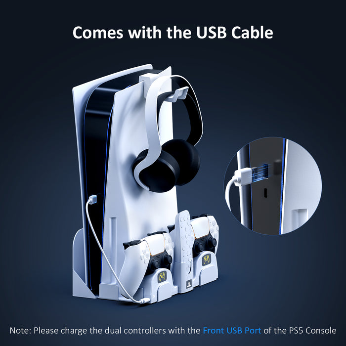 NexiGo PS5 (All Versions) and PSVR2 Wall Mount Kit with Charging Station consumerelectronics - NexiGo
