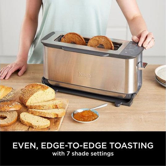Ninja Foodi 3‑in‑1 Toaster, Grill & Panini Press | ST202UK (Stainless Steel) – view 3