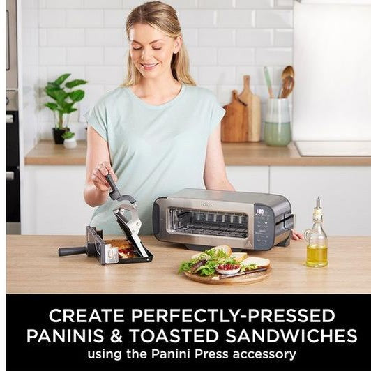 Ninja Foodi 3‑in‑1 Toaster, Grill & Panini Press | ST202UK (Stainless Steel) – view 6