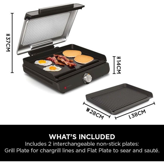 Ninja Sizzle Indoor Grill & Flat Plate – view 2