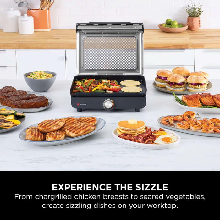 Ninja Sizzle Indoor Grill & Flat Plate – view 3