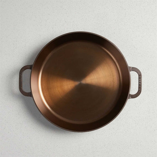 Smithey No. 14 dual handle skillet