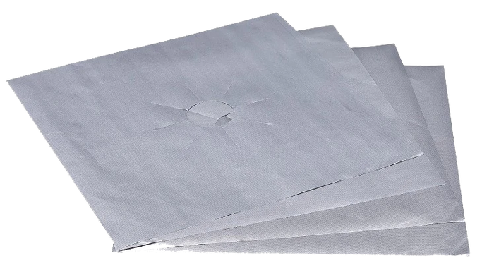 Non-Stick Stovetop Protector Sheets, 4-pack - GoWISE USA