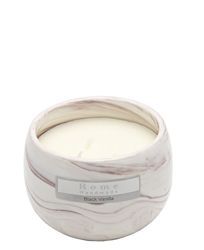 Nordic Home Handmade Black Vanilla Candle
