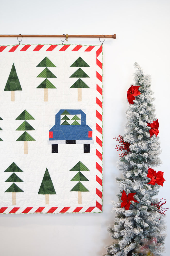 North Pole Tree Farm Quilt (Downloadable Sewing Pattern)