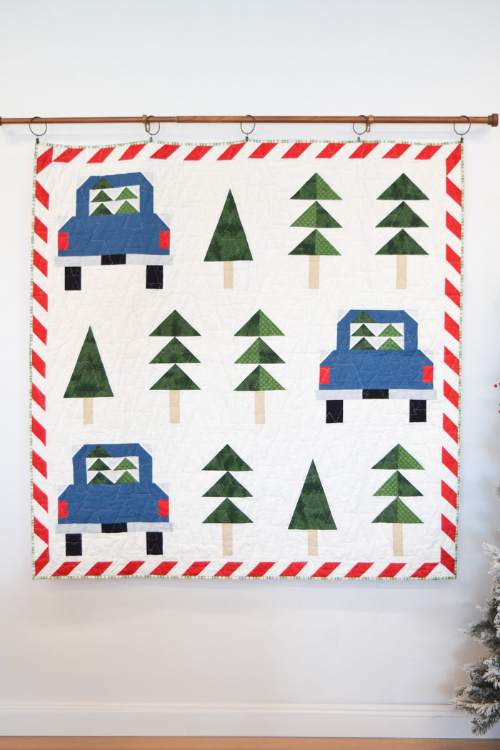 North Pole Tree Farm Quilt (Downloadable Sewing Pattern)