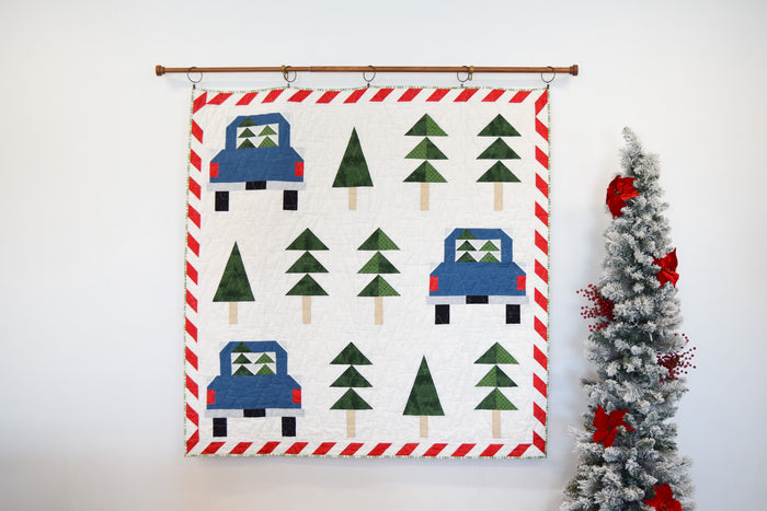North Pole Tree Farm Quilt (Downloadable Sewing Pattern)