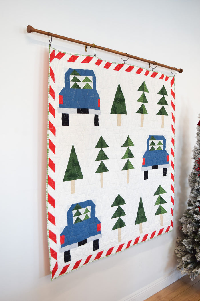 North Pole Tree Farm Quilt (Downloadable Sewing Pattern)