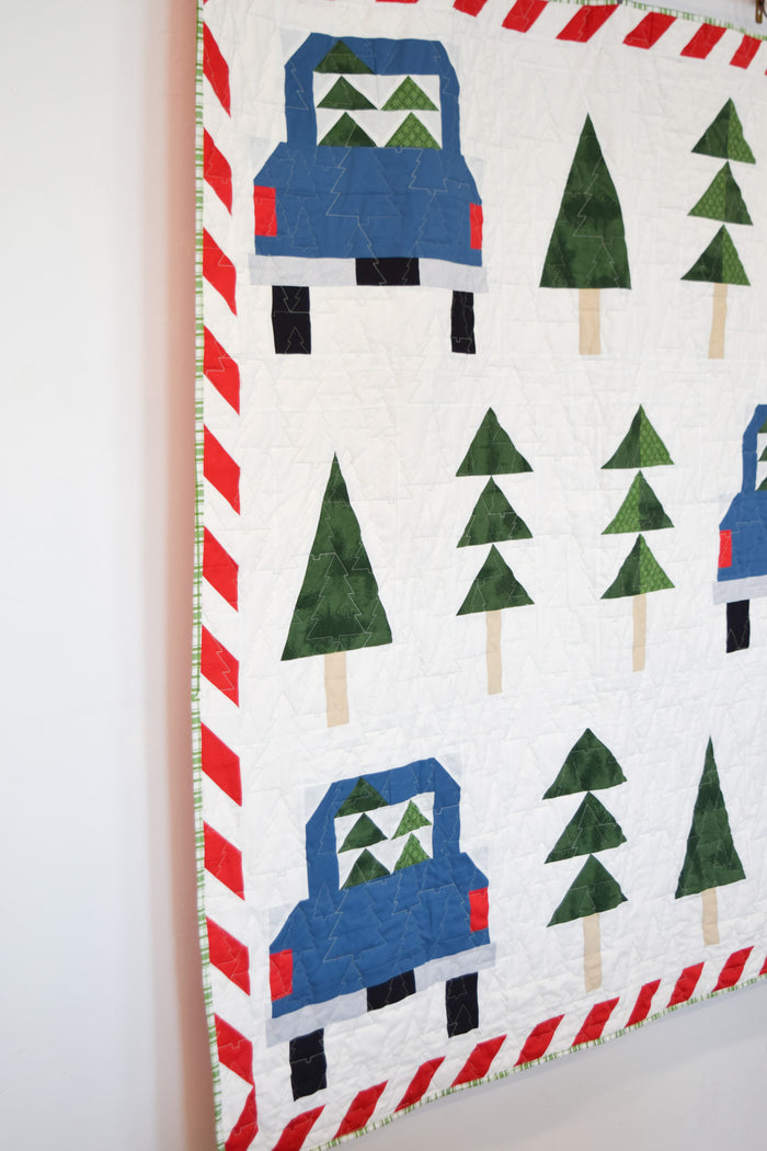 North Pole Tree Farm Quilt (Downloadable Sewing Pattern)