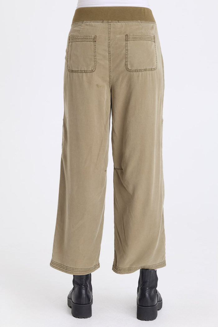 XCVI Odran Embroidered Twill Cargo Pant