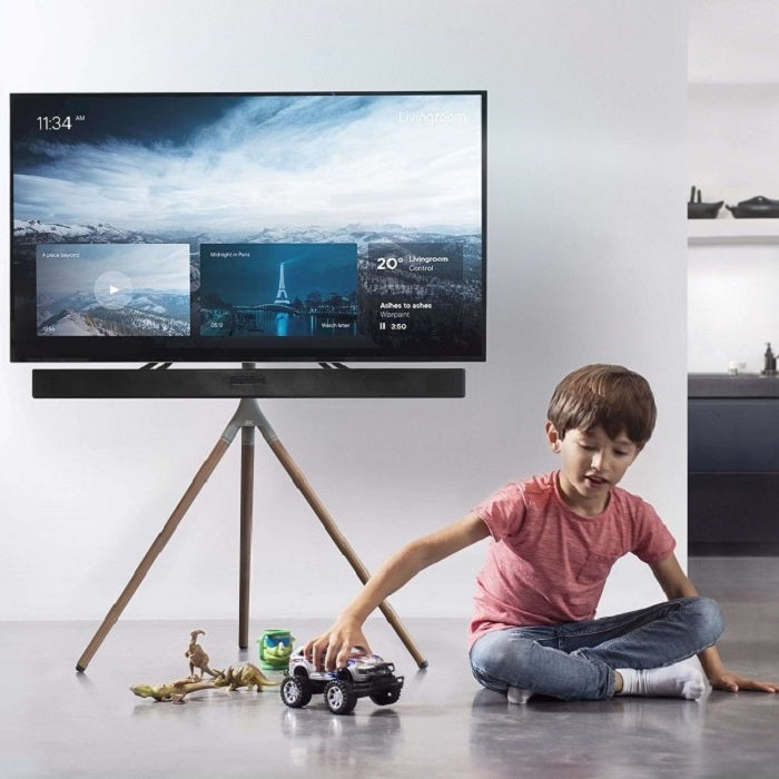One For All OFA Tripod Universal TV Stand, Turn, Screens 32"- 65" Max Weight 30kg - Dark – view 3