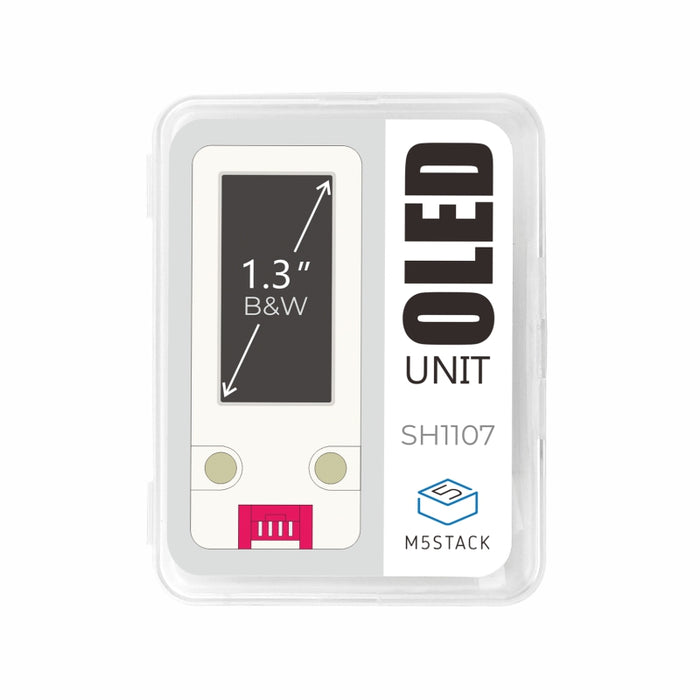 OLED Unit 1.3" 128 × 64 Display - m5stack-store