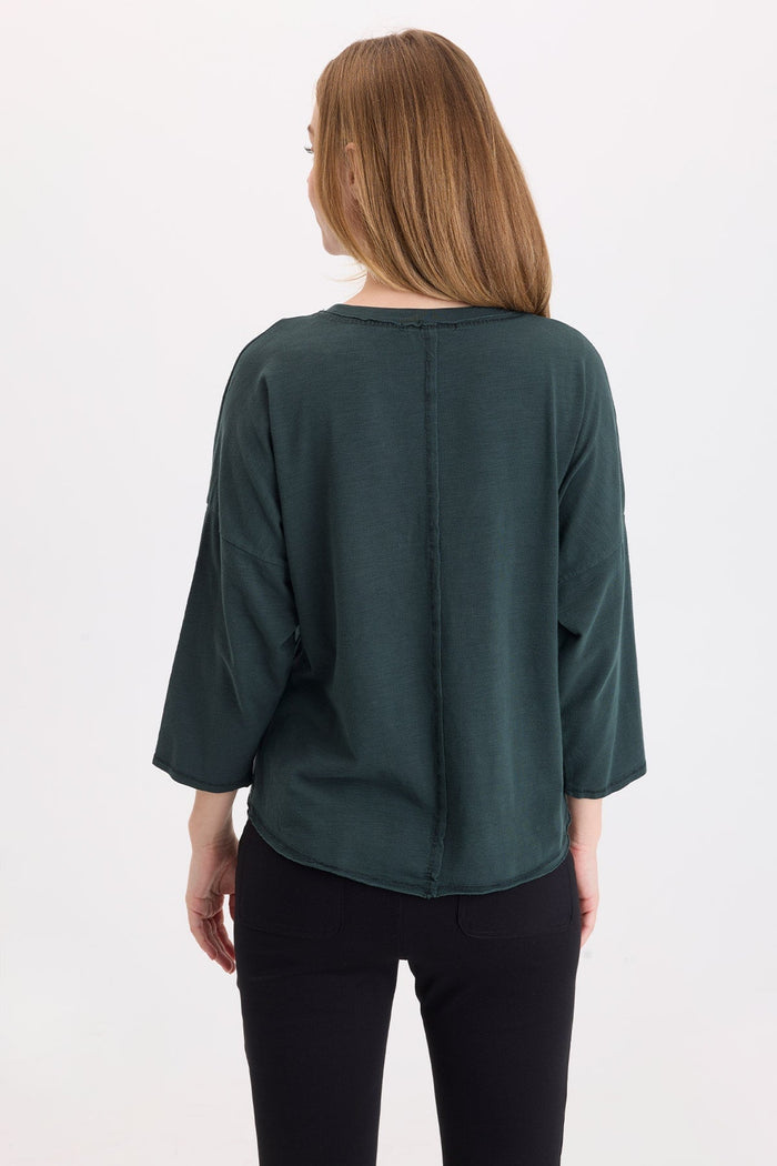 Wearables Olivero Pleated Shoulder Top
