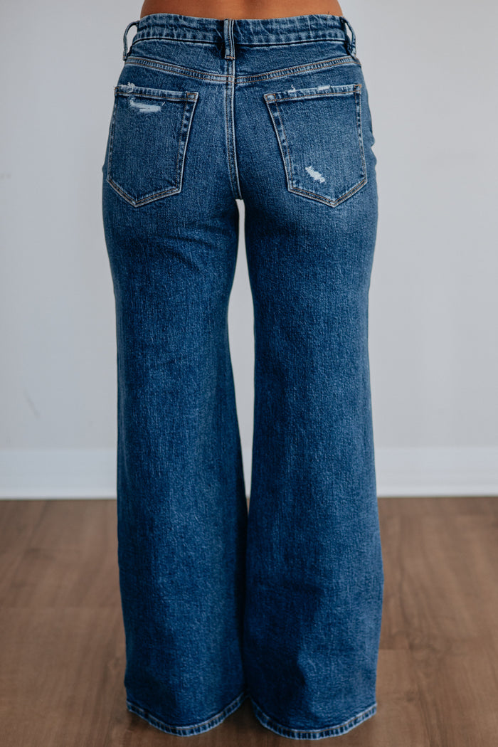 Olivia Vervet Jeans - Blissful