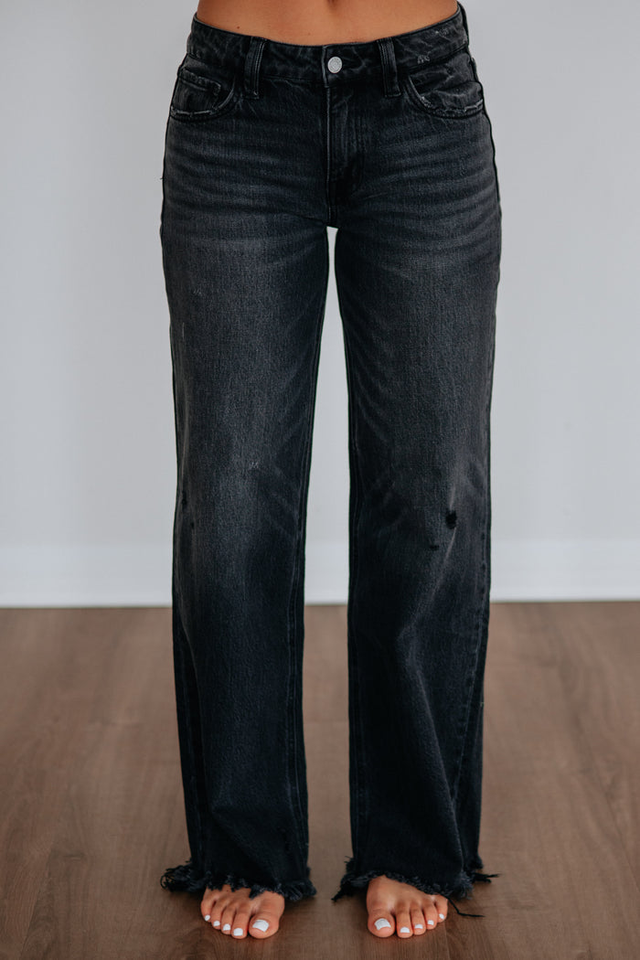 Olivia Vervet Jeans - Vintage Black