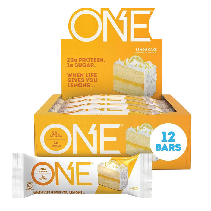 One Bar Lemon Cake Bars - 12 Count