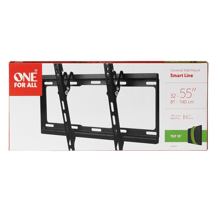 EA Accessories One For All Smart Wall Mount, Tilt, 32"-65", Max Load 80kg TV – view 5
