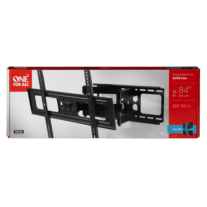EA Accessories One For All Solid Wall Mount, Tilt & Turn 120, 32"-84", Max 60kg – view 6