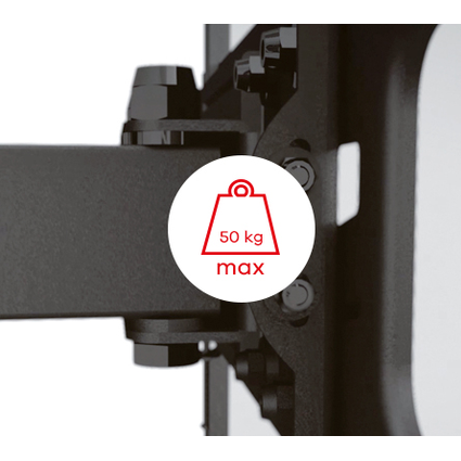EA Accessories One For All Solid Wall Mount, Turn 180, 32"-65", Max Load 50kg TV – view 4