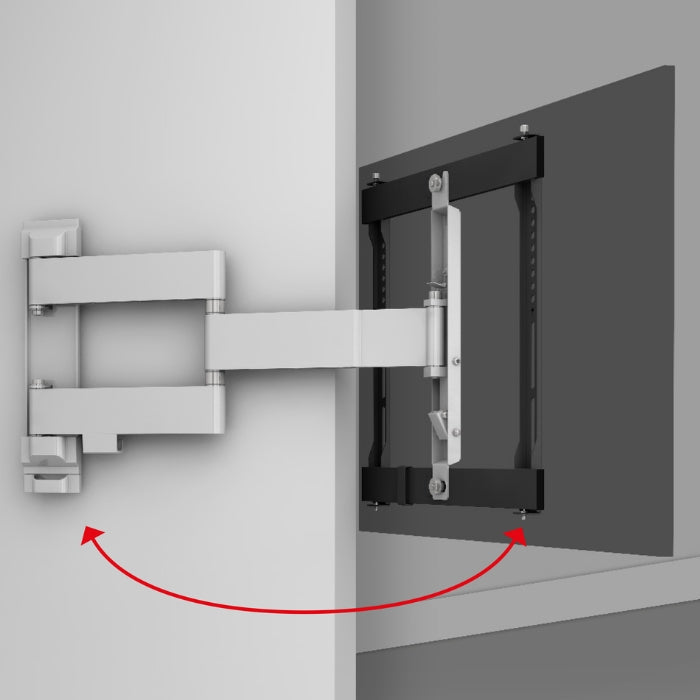 EA Accessories One For All Ultra Slim TV Wall Mount, 32-77", 6° Tilt & 180° Turn – view 3